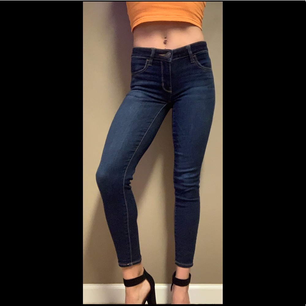 🐞 AE Dark Wash Jegging 00 Short